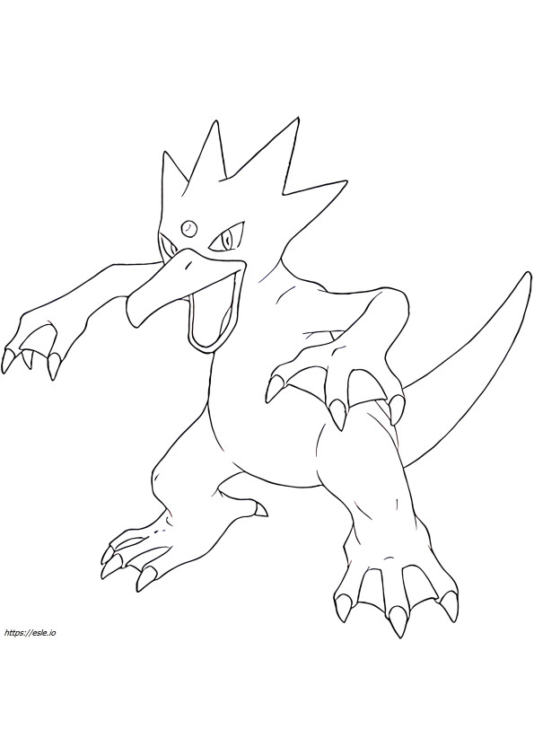 Golduck Pokemon for coloring
