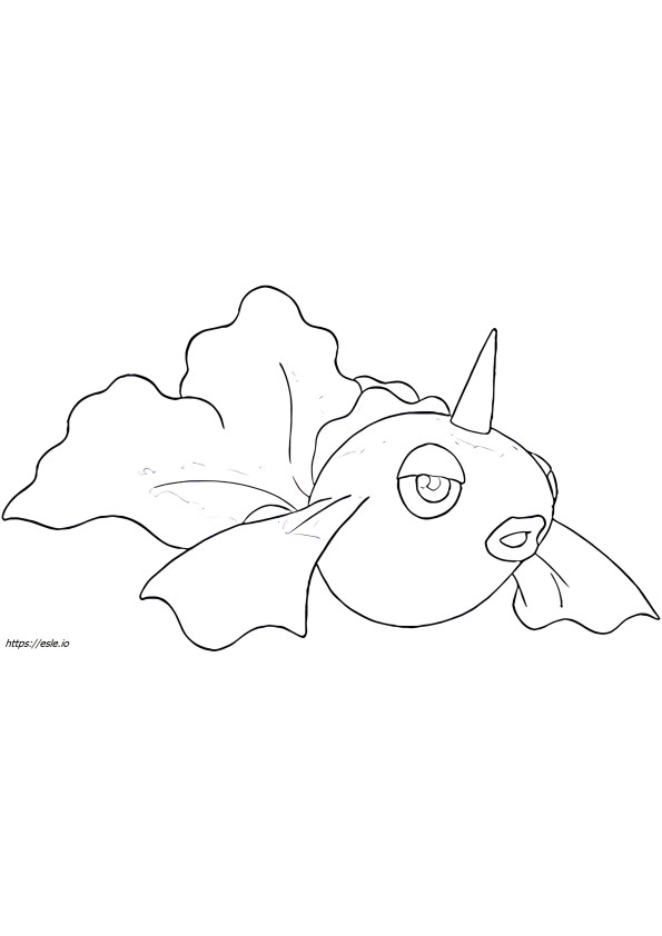 Goldeen Pokemon for coloring