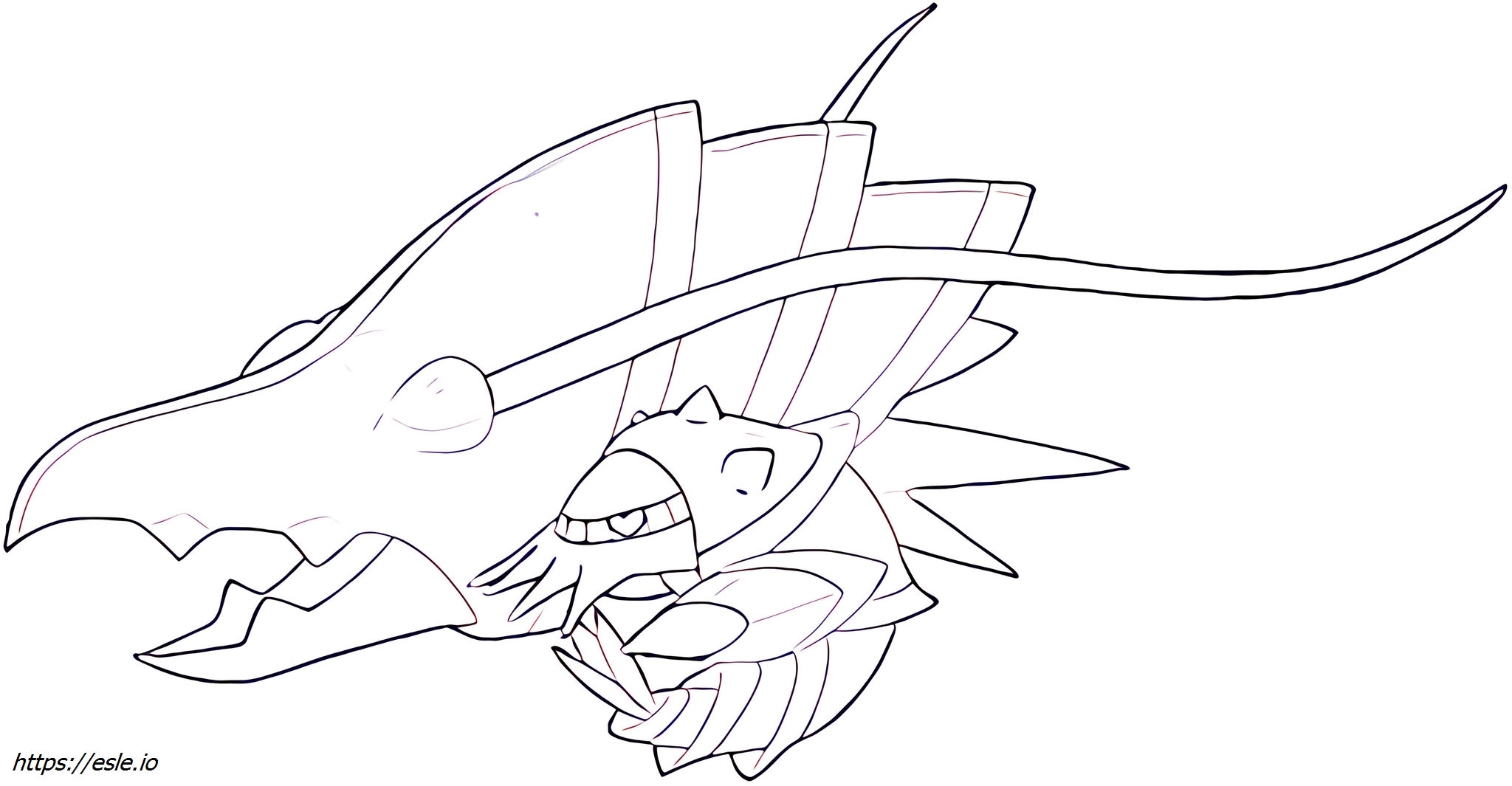 Clawitzer Pokemon for coloring coloring pages