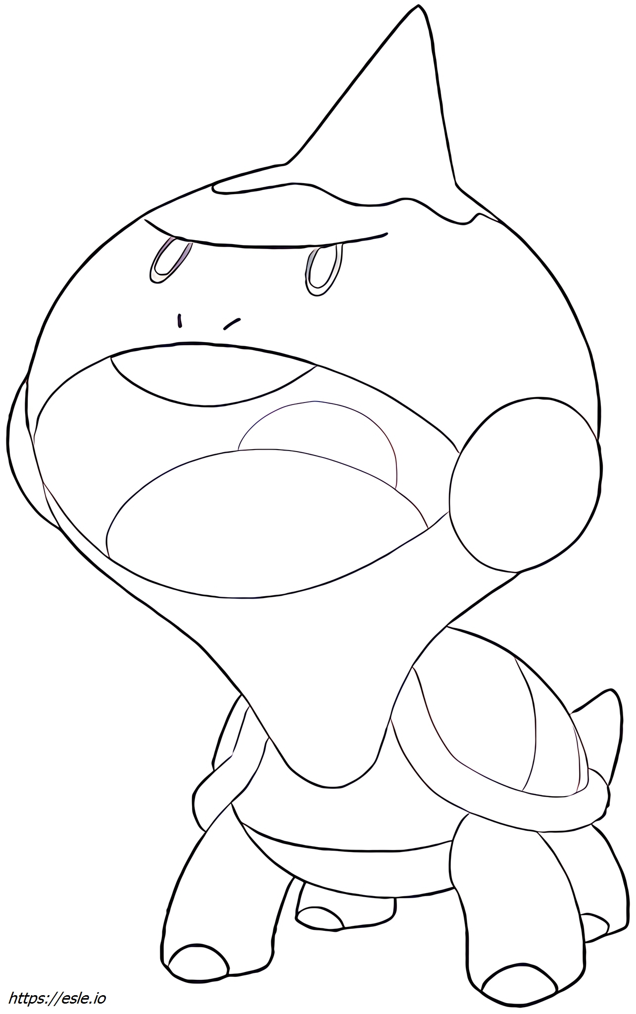 Chewtle Pokémon da colorare