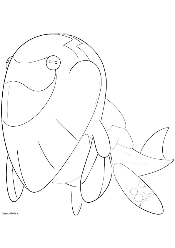 Arctovish Pokemon for coloring
