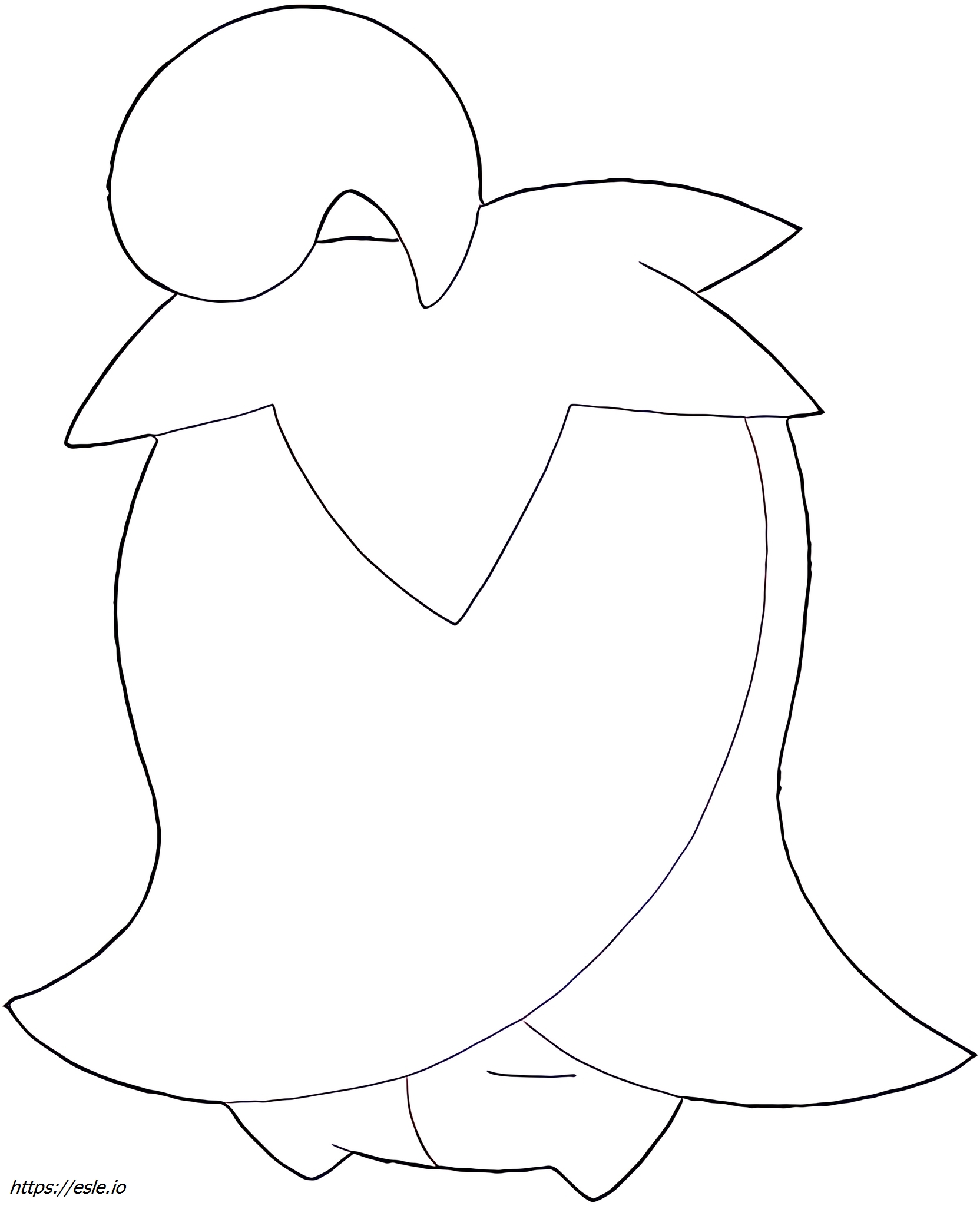 Cherrim Pokémon Coloring Page