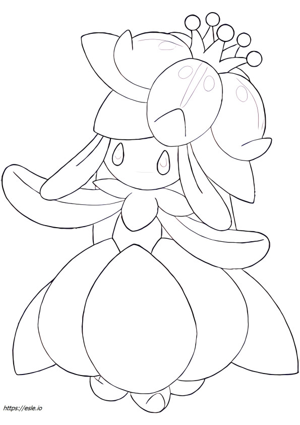 Lilligant Pokemon for coloring