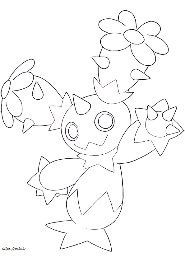 Maractus Pokemon for coloring