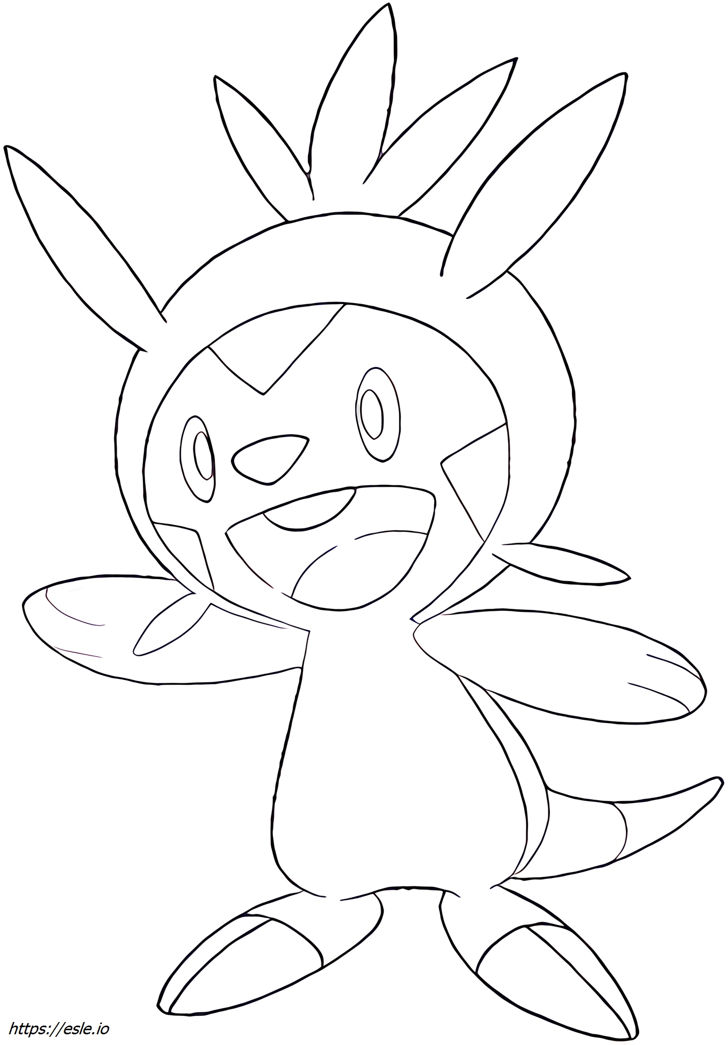 Chespin Pokémon da colorare