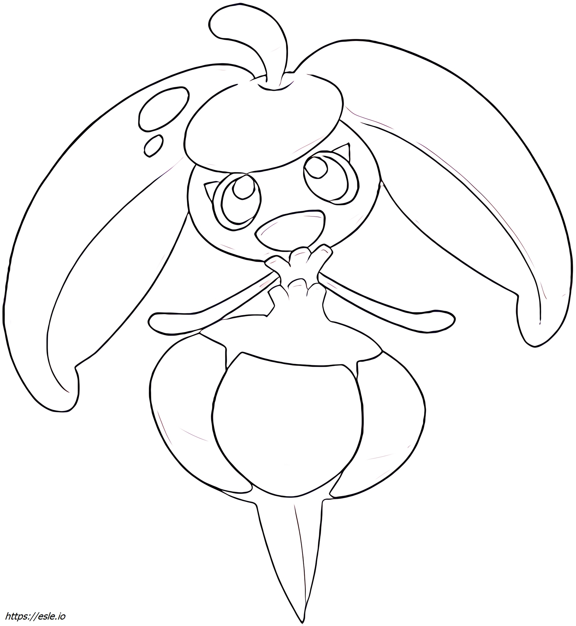Steenee Pokémon coloring page
