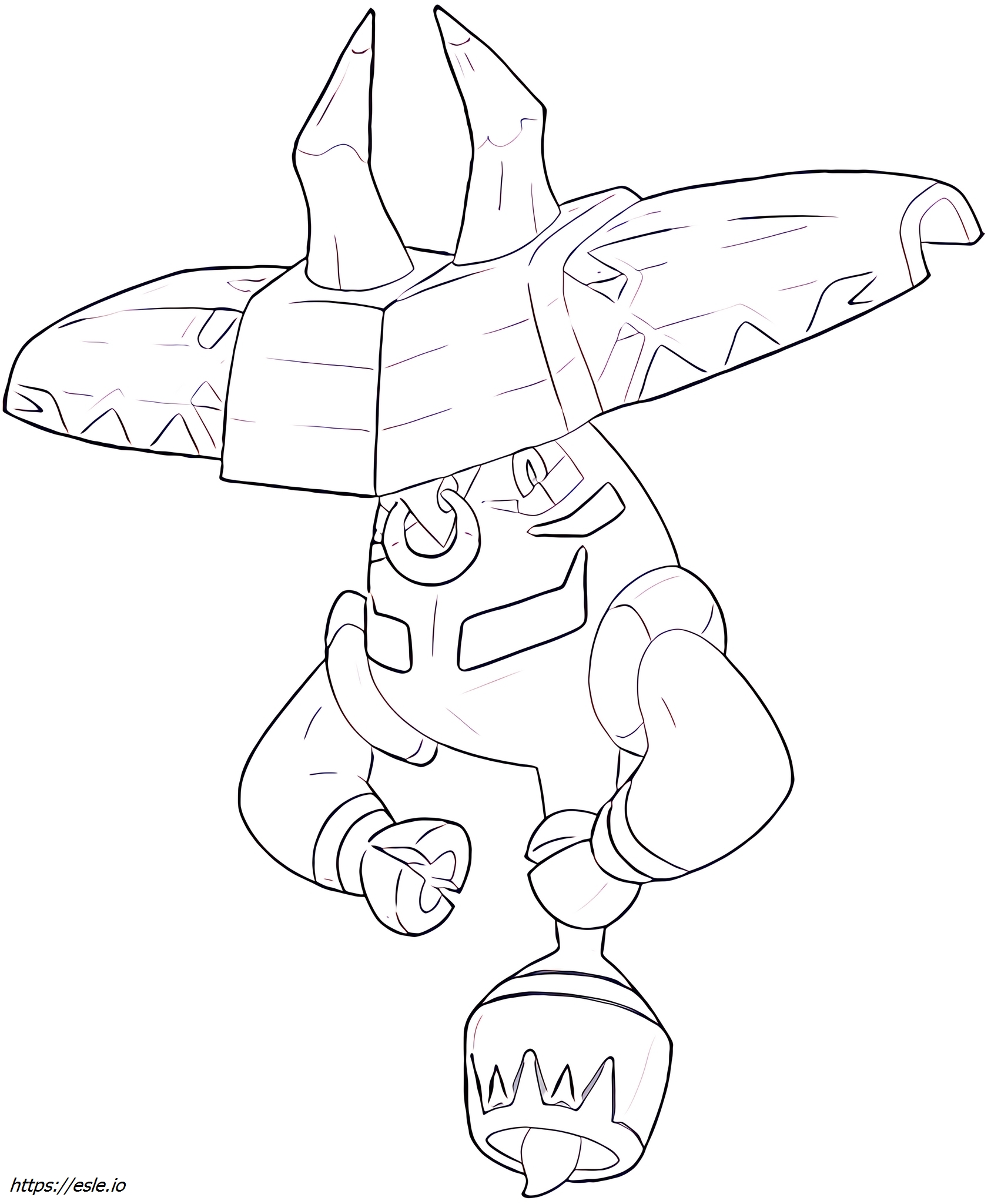 Tapu-bulu Pokémon coloring page
