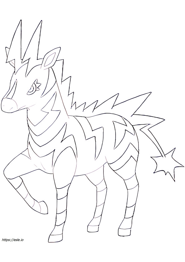 Zebstrika Pokemon