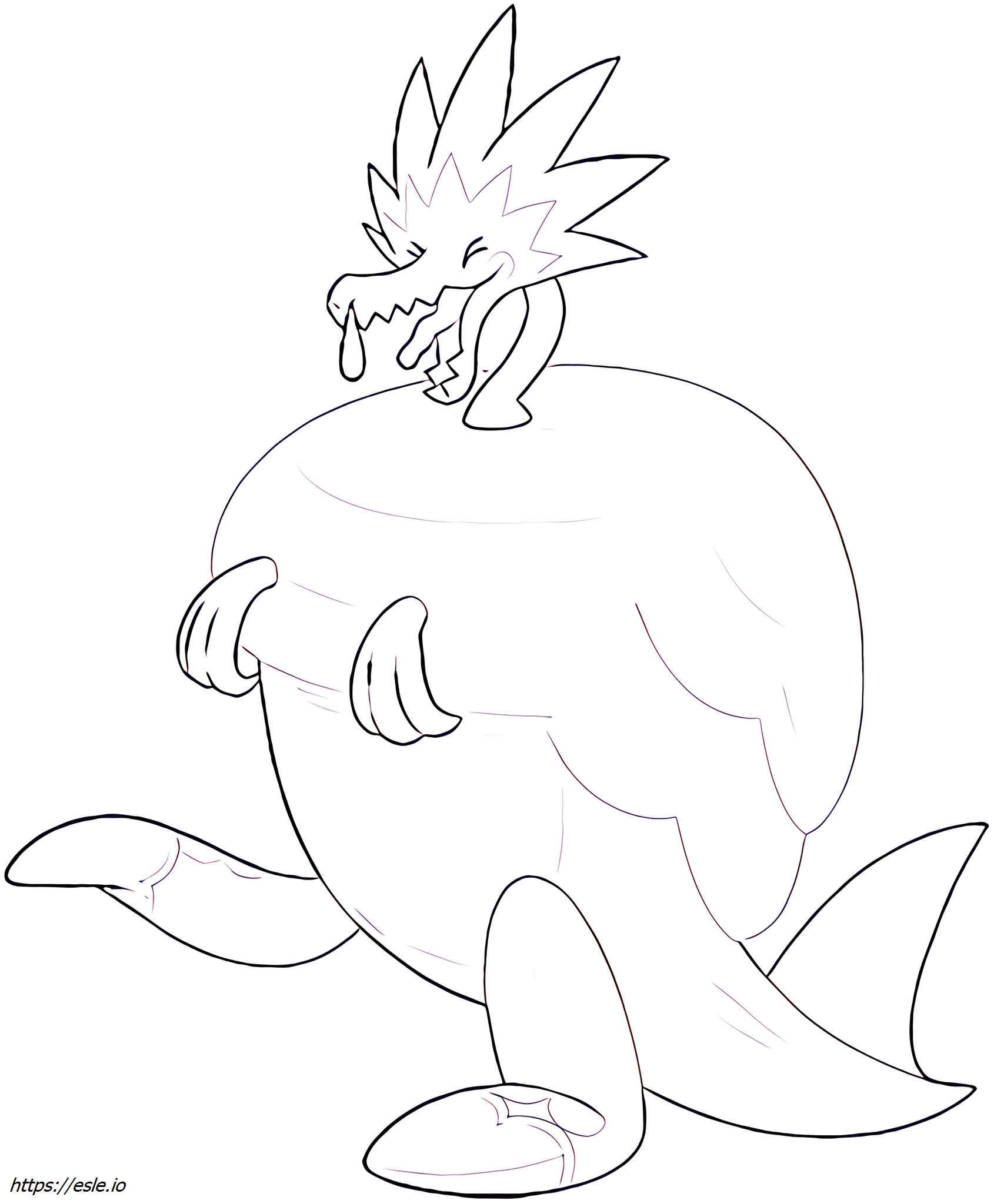 Arctozolt Pokémon ausmalbilder
