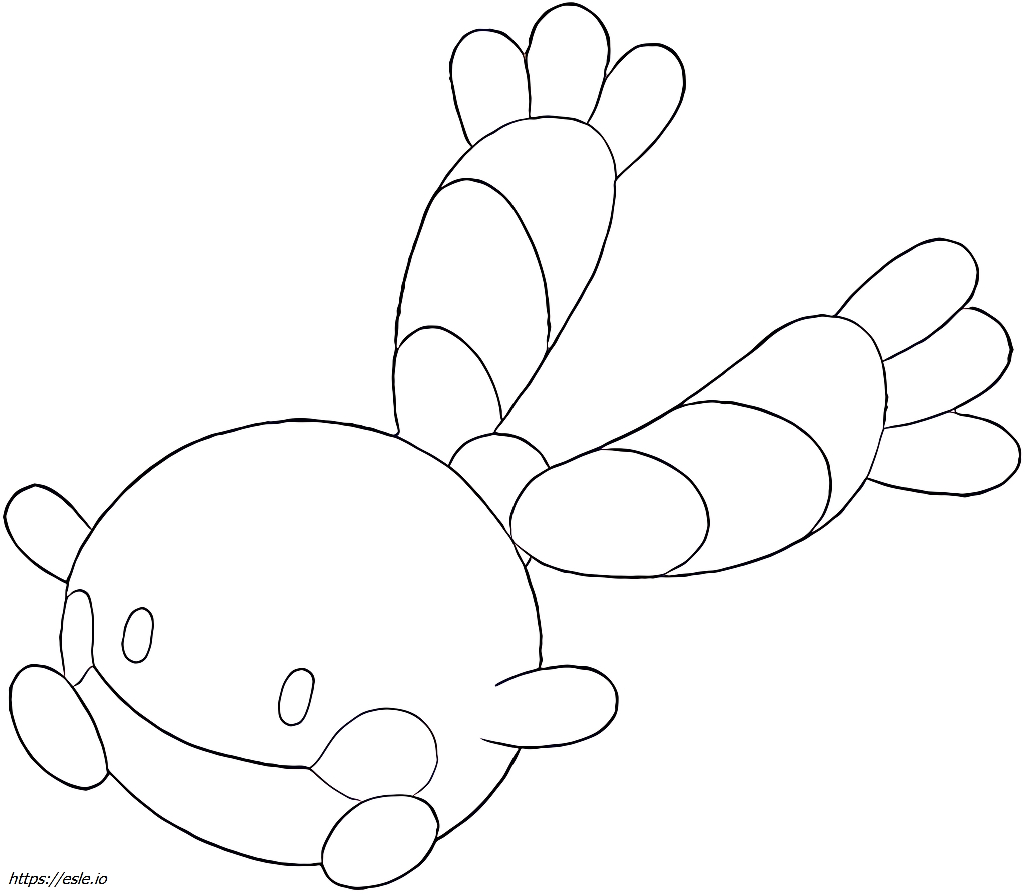 Chingling Pokémon mewarnai gambar