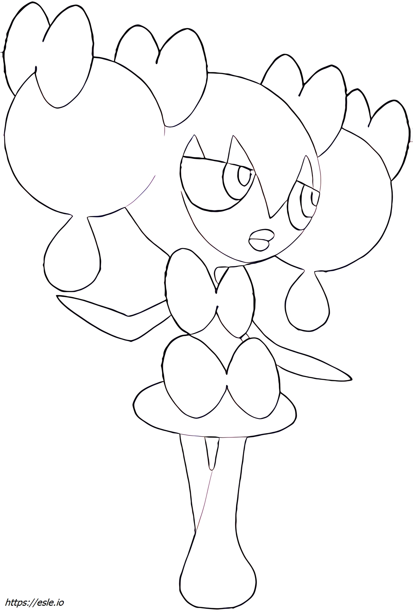 Gothorita Pokemon para colorear