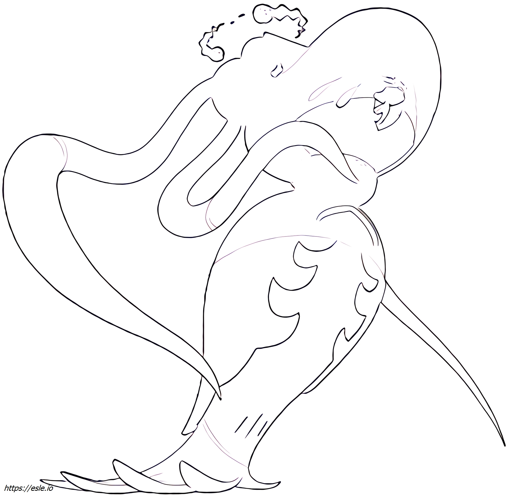 Hatterene-gmax Pokémon coloring page