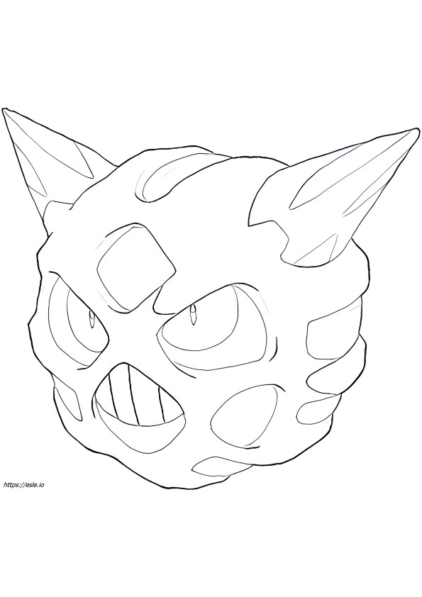 Glalie Pokemon for coloring