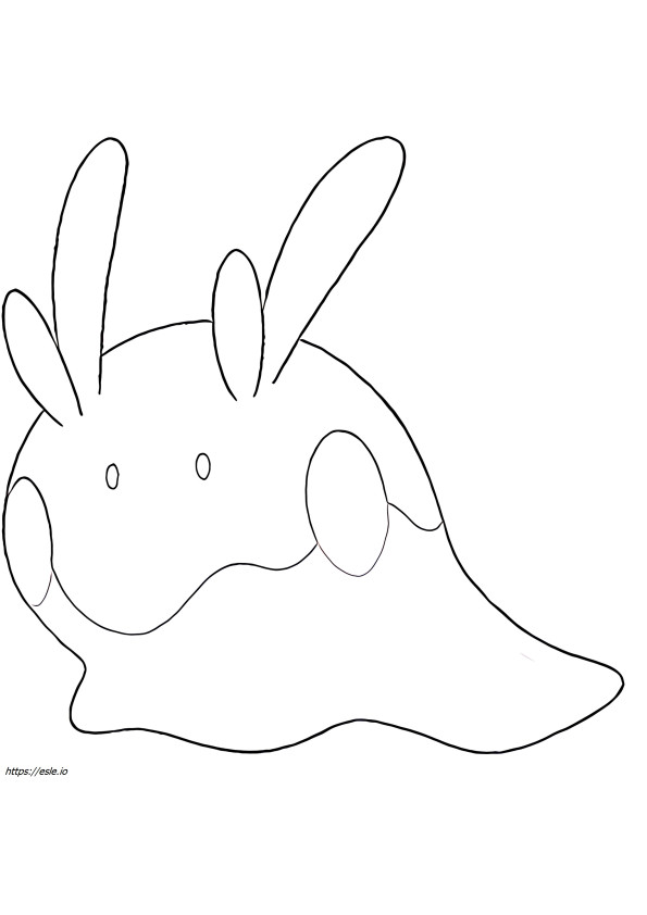 Goomy Pokemon for coloring