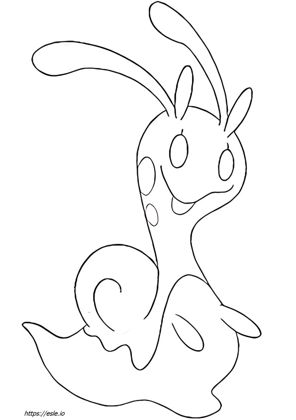 Sliggoo Pokemon for coloring