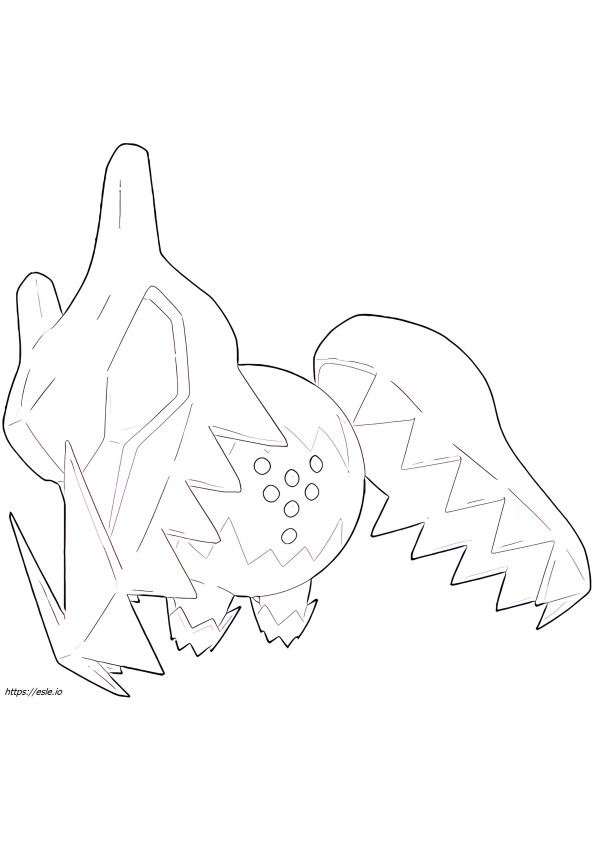 Regidrago Pokemon for coloring