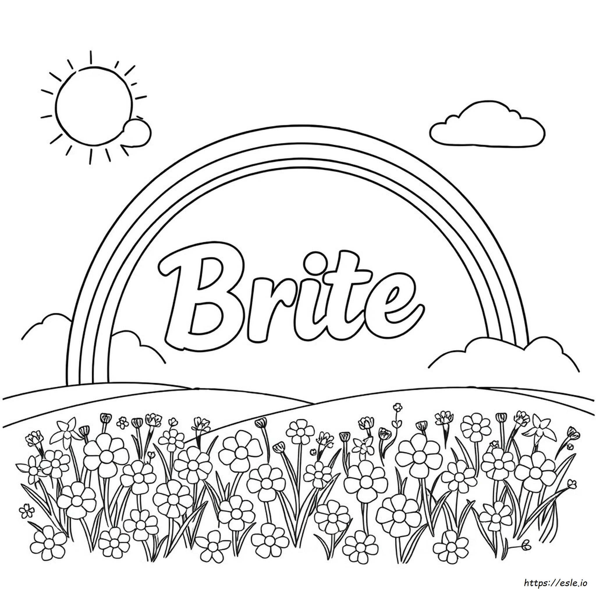 Printable Rainbow Brite Coloring Pages - Free PDF Downloads