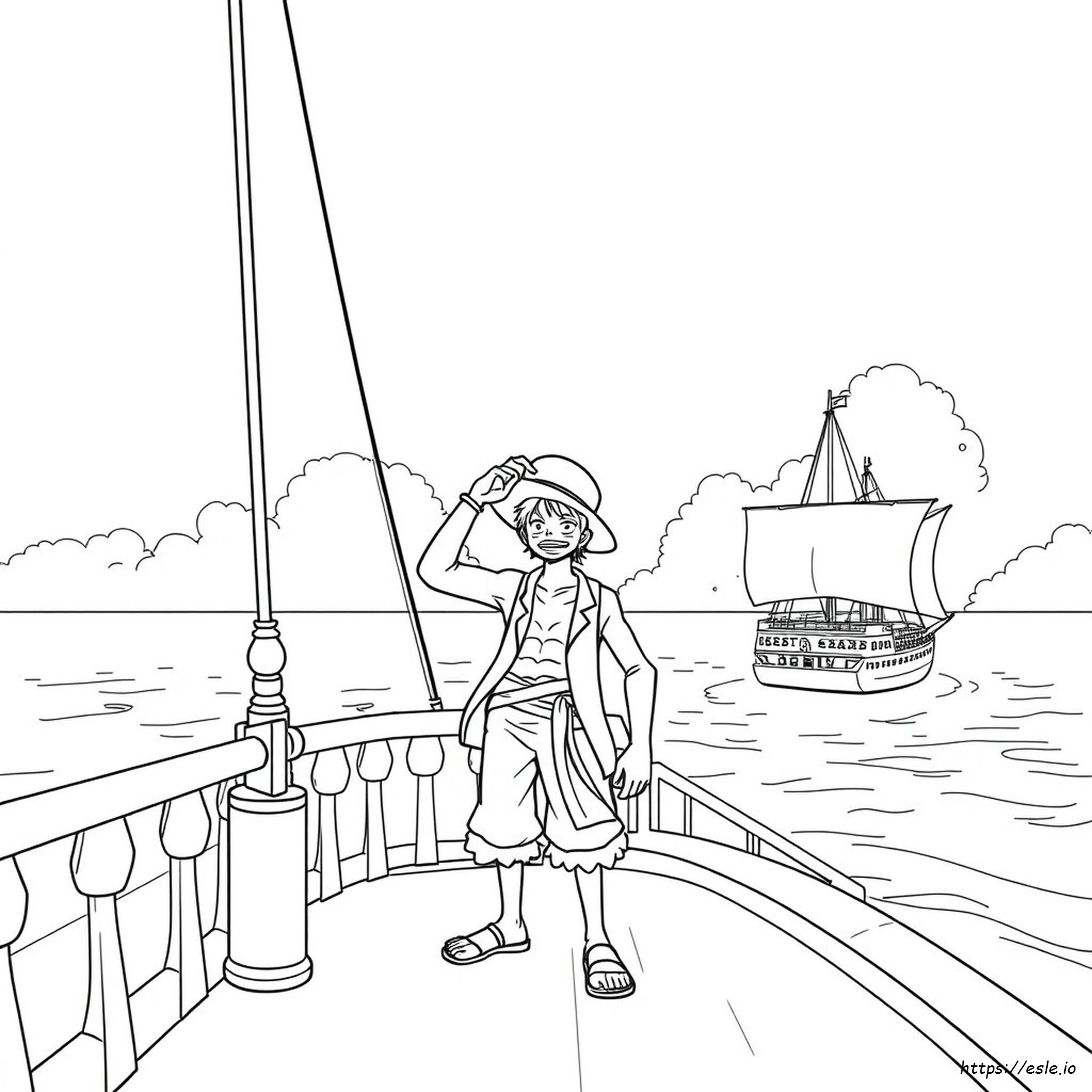 One Peice Coloring Pages
