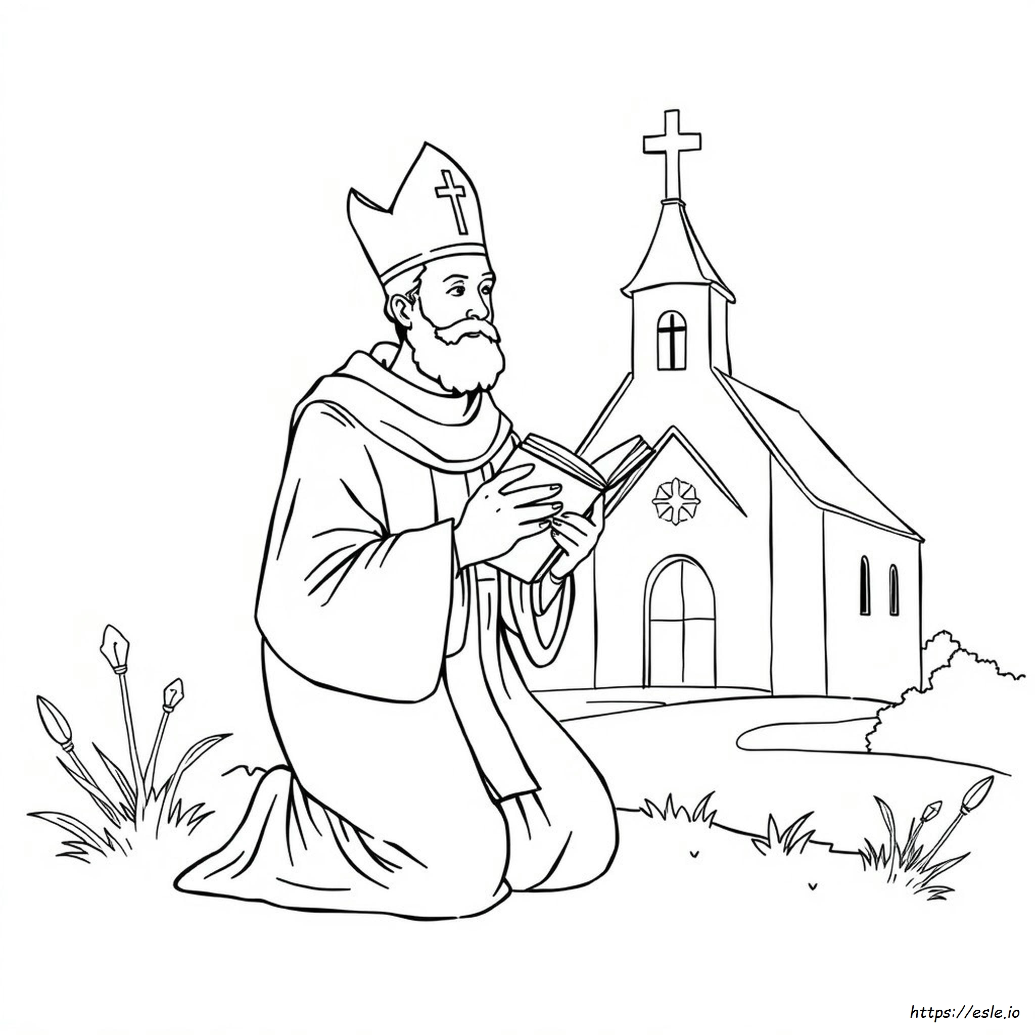 Blessed Carlo Acutis Coloring Page