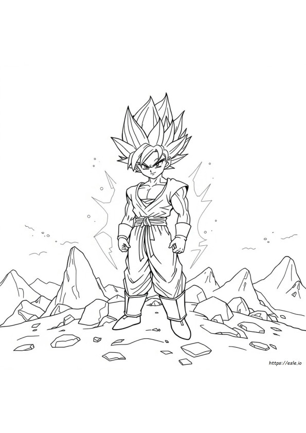 Super Saiyan Värityssivut