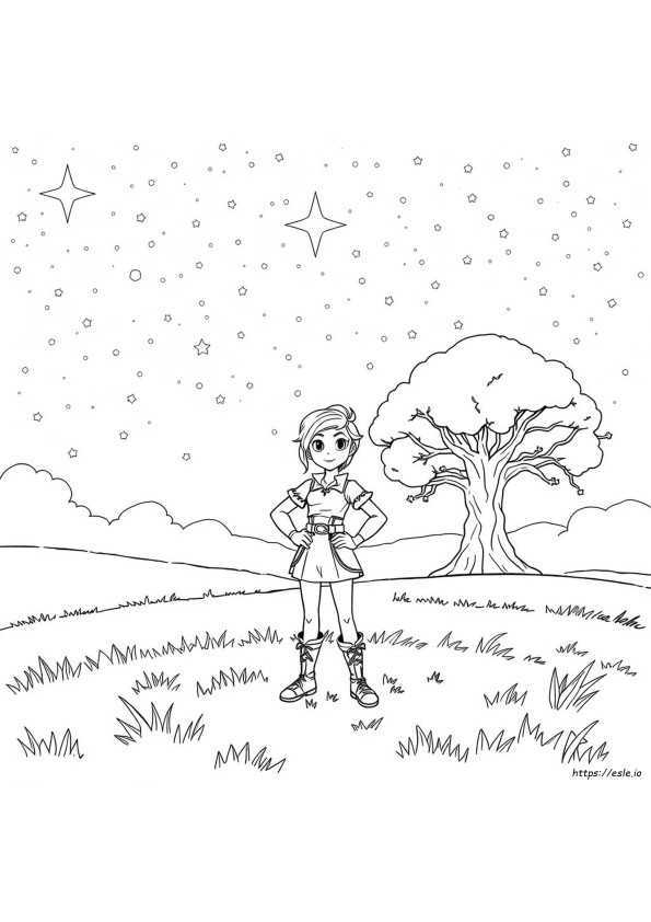Asta Coloring Pages