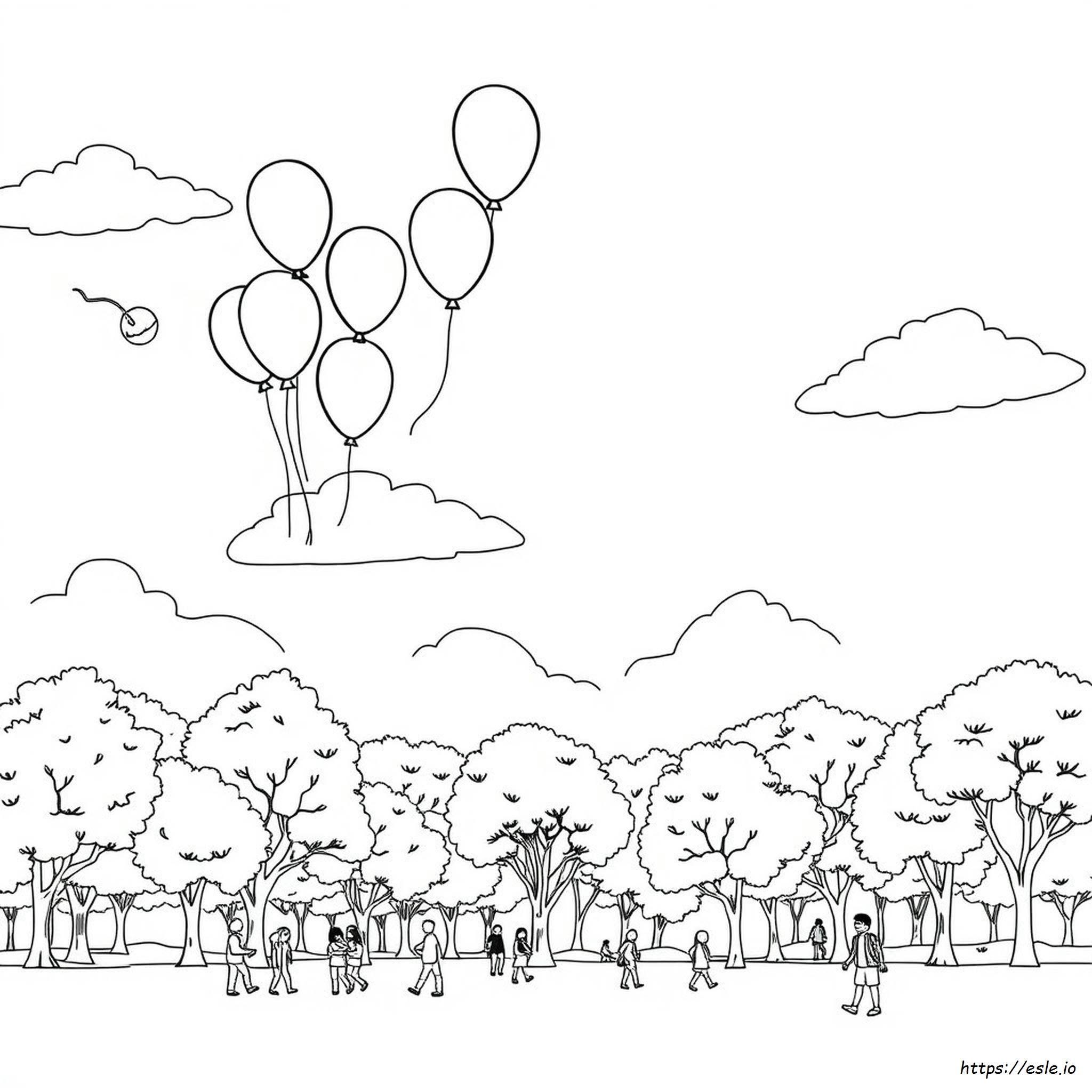 Color Balance Picture Coloring Page for Kids