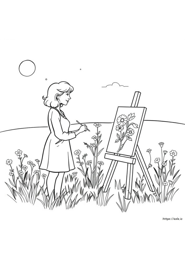 リタ・バーマンの無料塗り絵