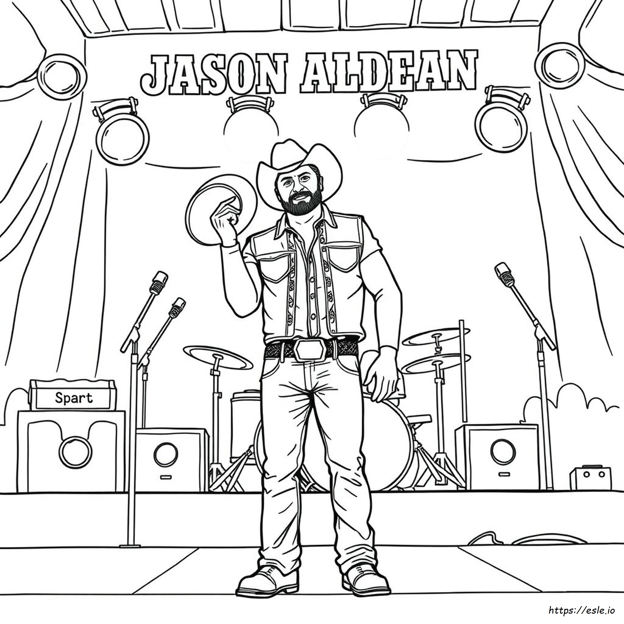 ジェイソン・アルディーンの塗り絵