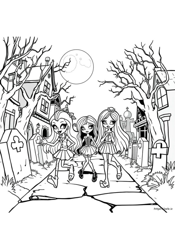 Disegno Di Boo York Per Monster High Da Colorare