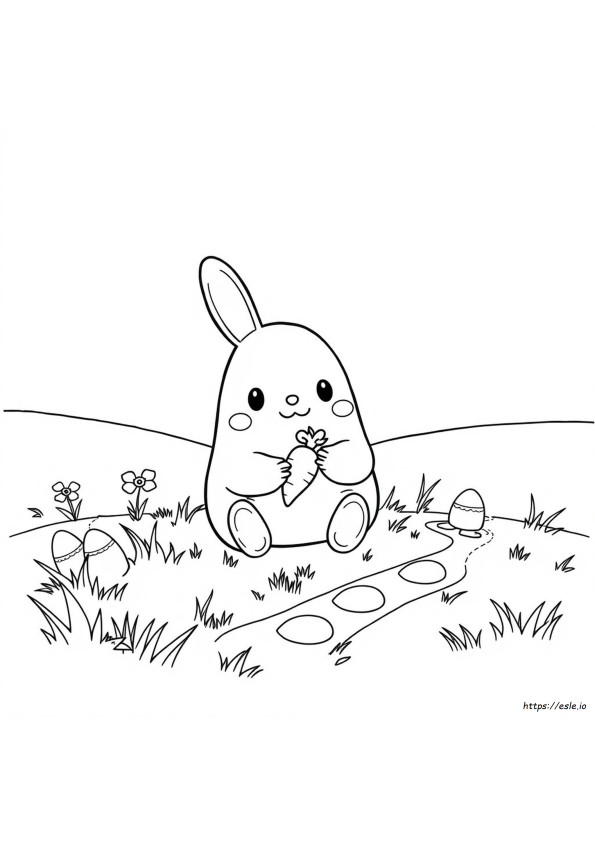 Squishmallow Easter Coloring Pages
