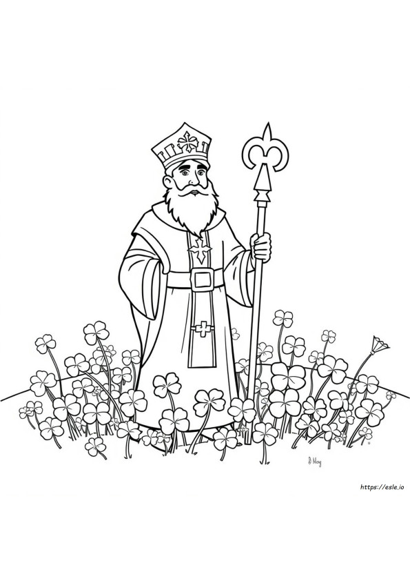 Páginas Para Colorear De San Patricio