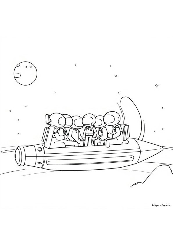 Among Us Imposter Coloring Pages