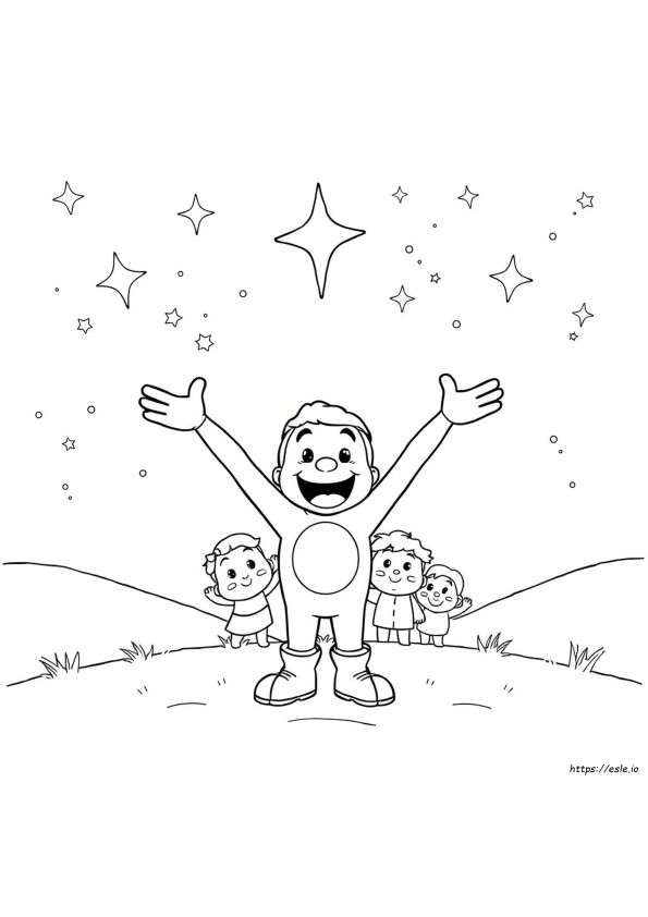 バートオリートの塗り絵