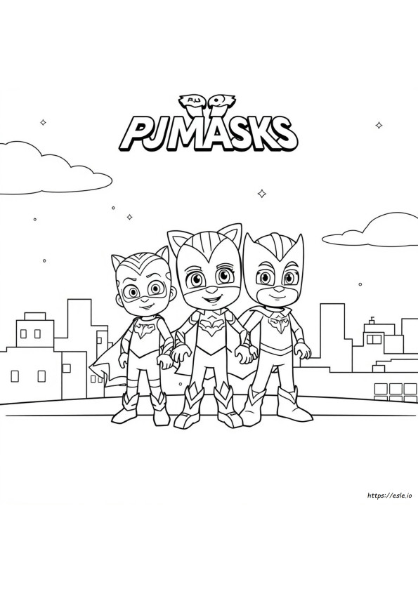 Boyama Sayfaları Pj Masks