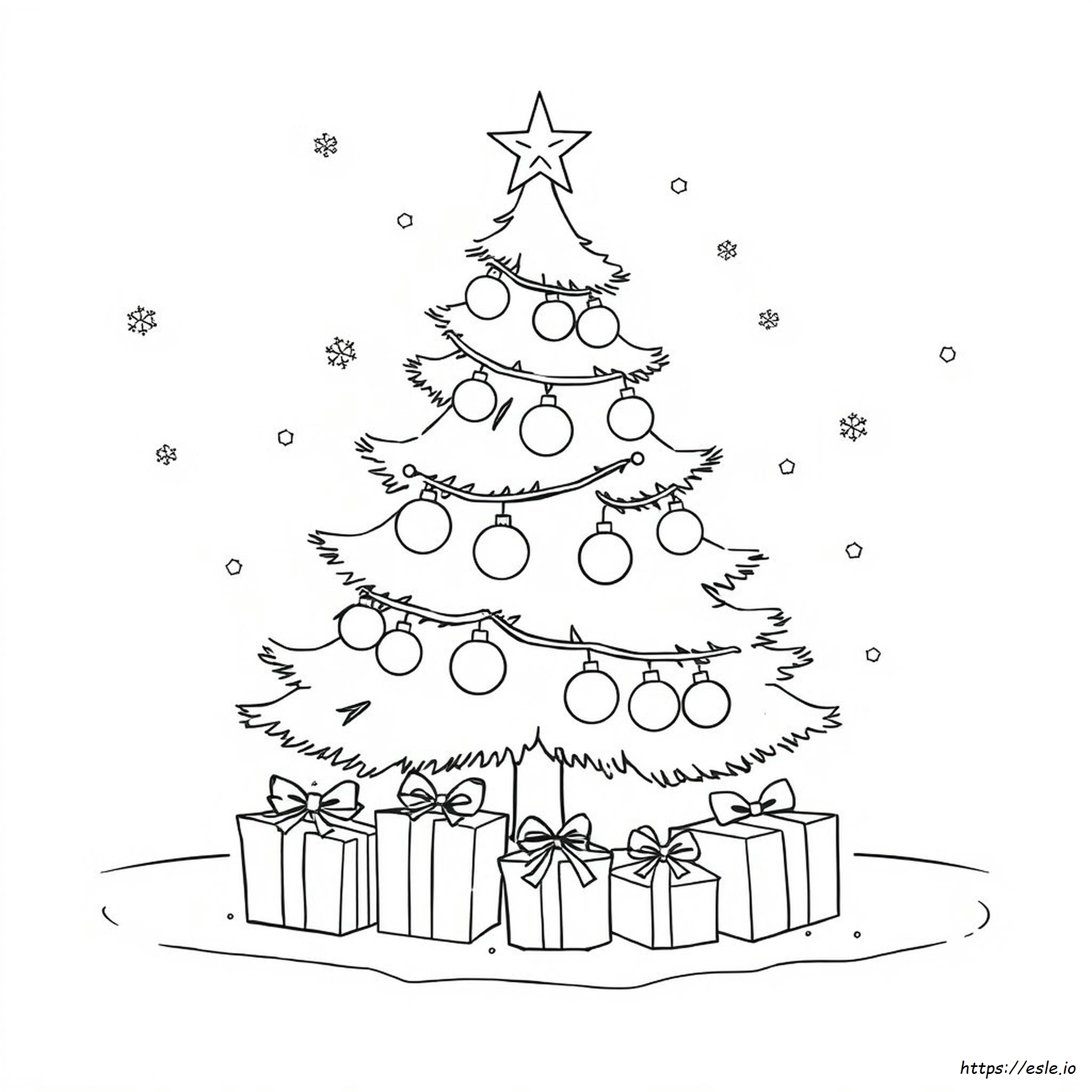 Colouring Sheets For Christmas - Free Printable Coloring Pages