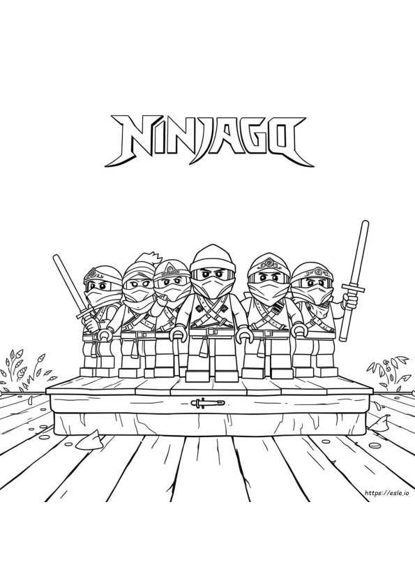 Fogli Di Disegno Lego Ninjago