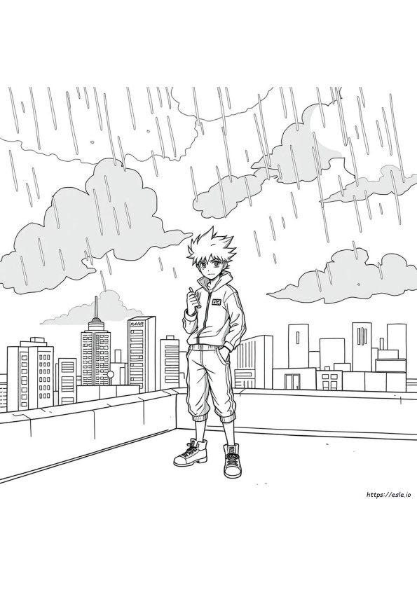 Bakugou Värityssivut