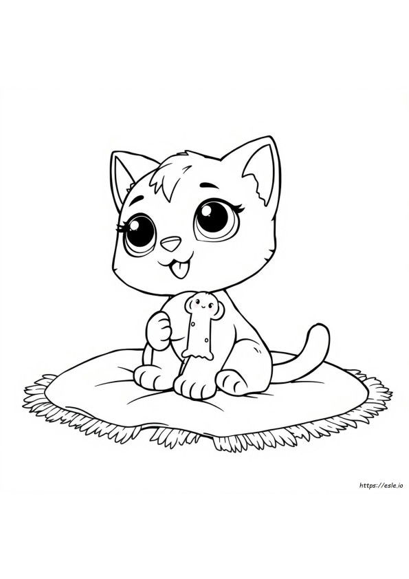 Pagina Da Colorare Littlest Pet Shop Zoe