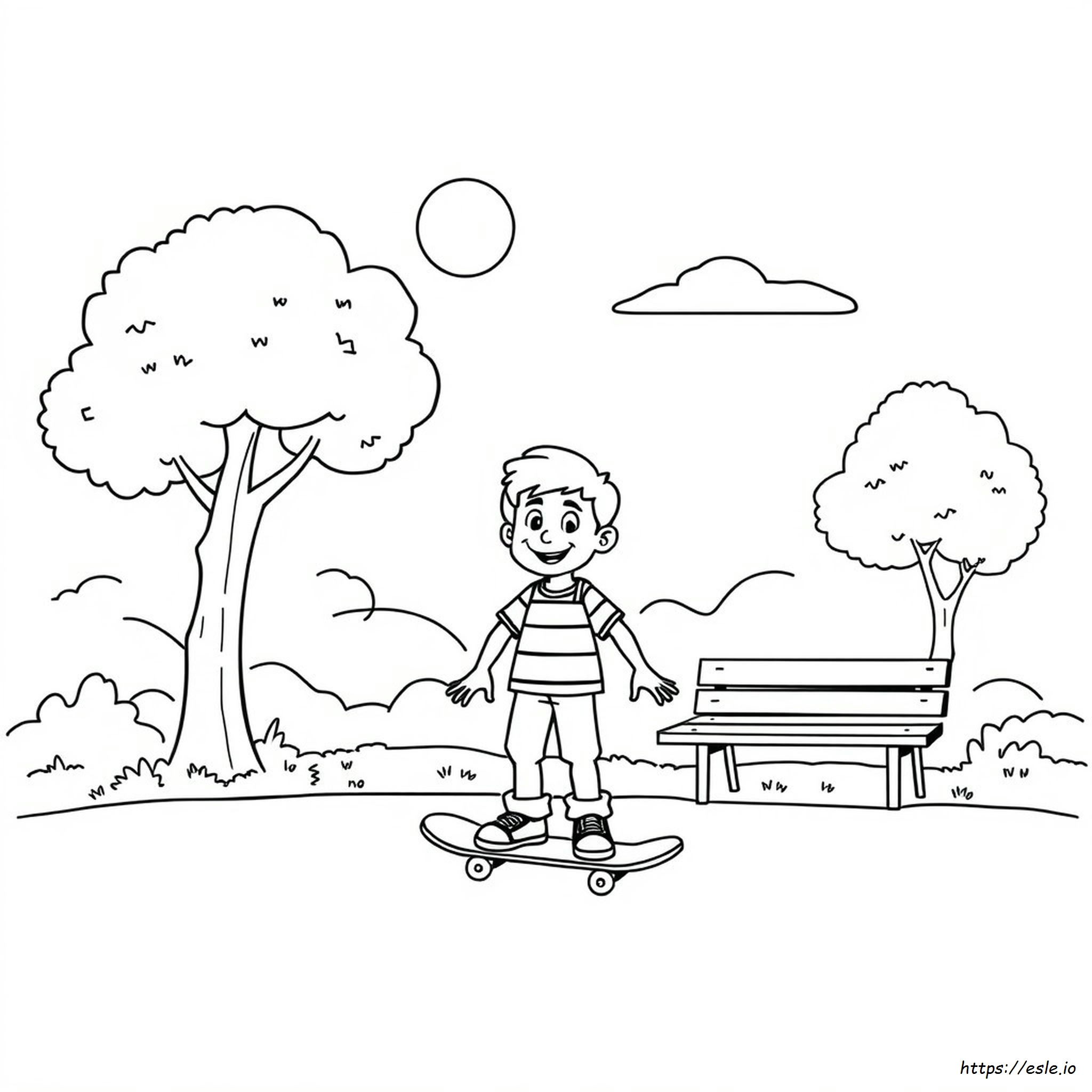 Gambar Mewarnai Joe - Halaman Gratis untuk Anak-Anak