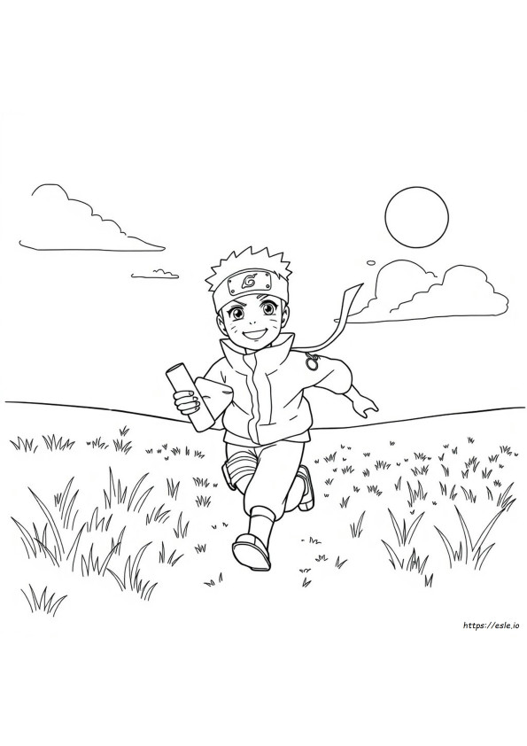 Coloriage Naruto
