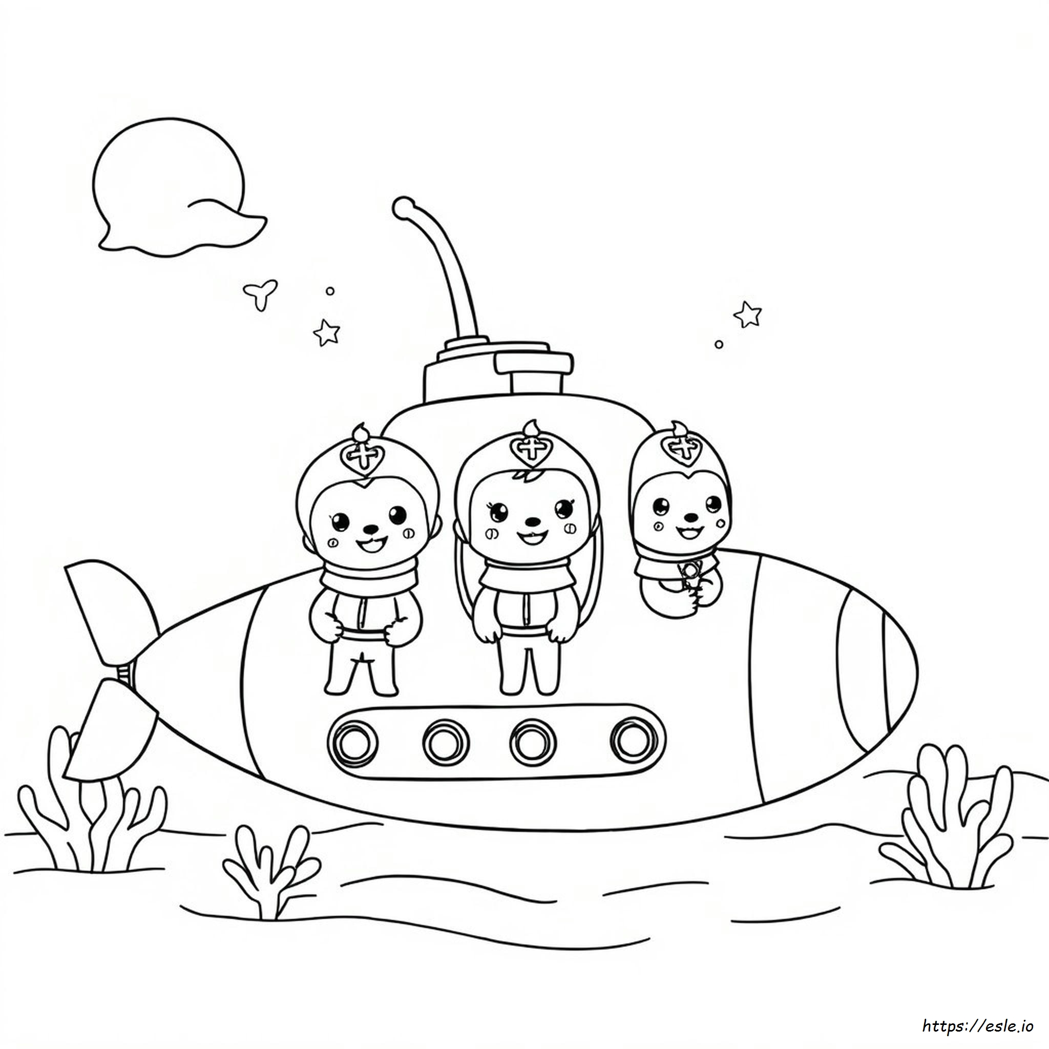 Octonauts Coloring Pages Octonautas Para Colorear