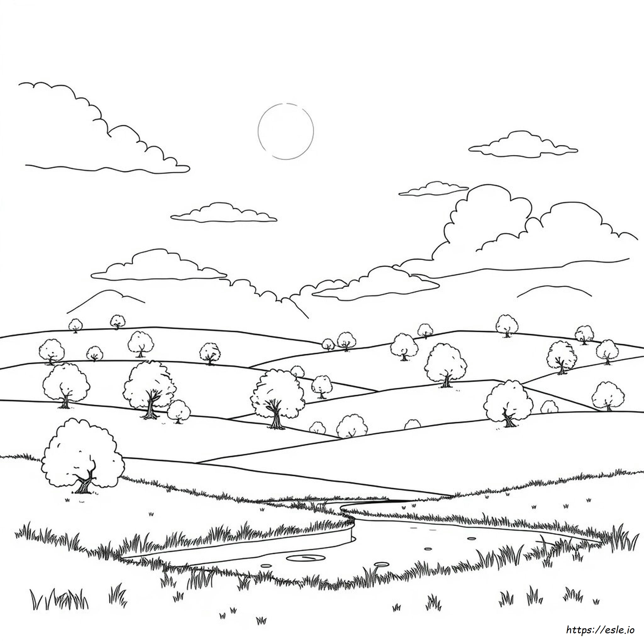 Large Coloring Pages For Adults - Free Printable