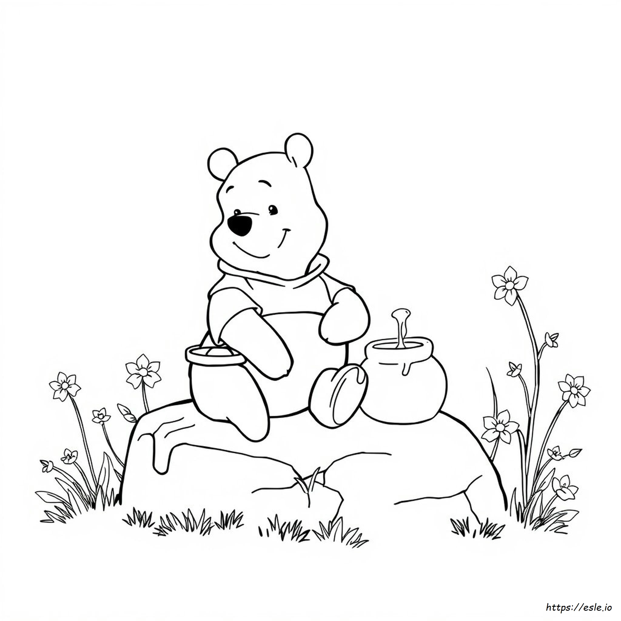 Winnie The Pooh Coloring Picture