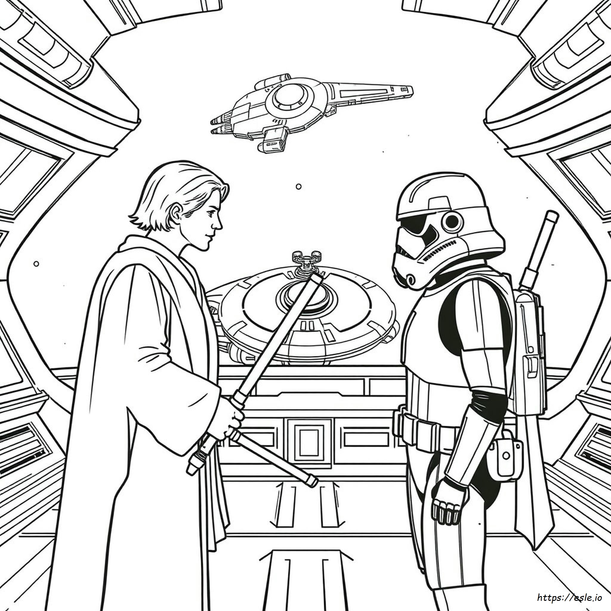 Star Wars Force Awakens Coloring Pages - Printable PDF for Kids