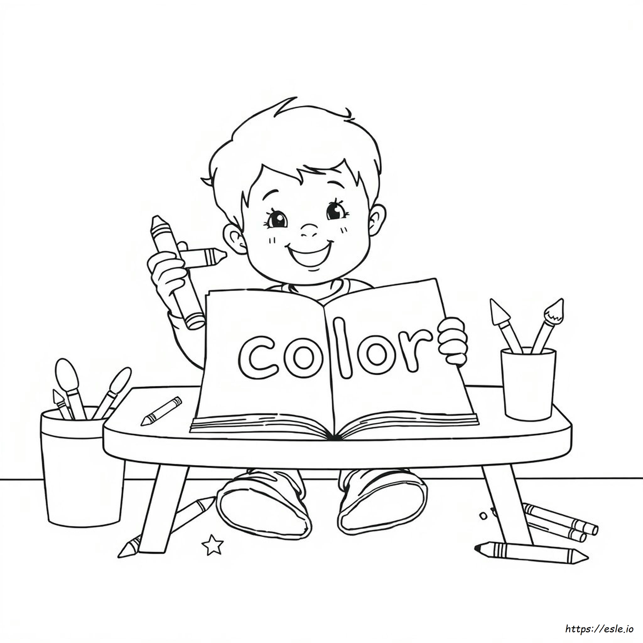 Word Colouring Pages