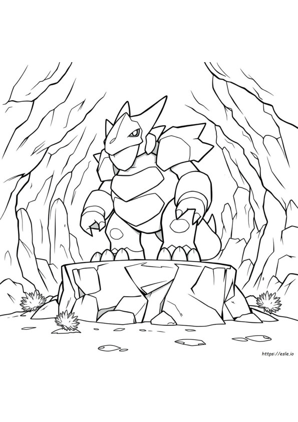 Kolorowanki Z Pokémonem Regigigas