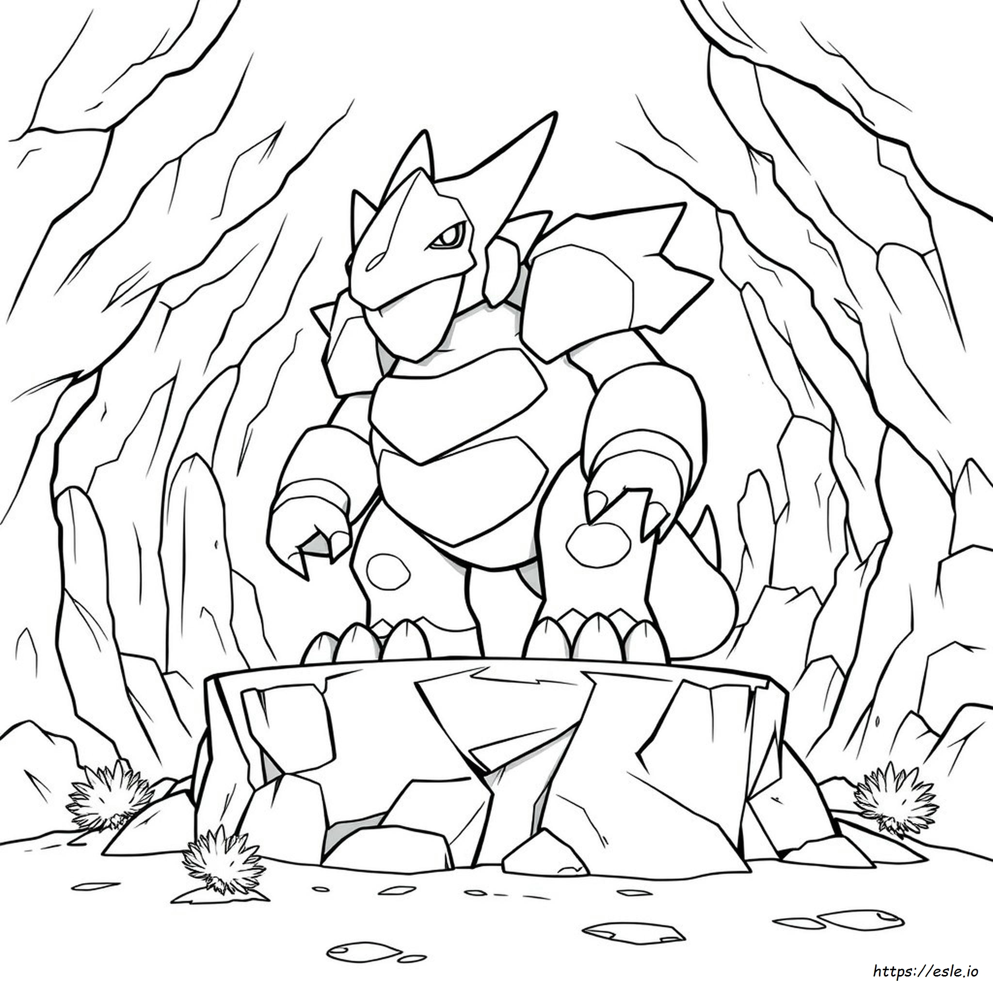 Pokemon Regigigas Coloring Page