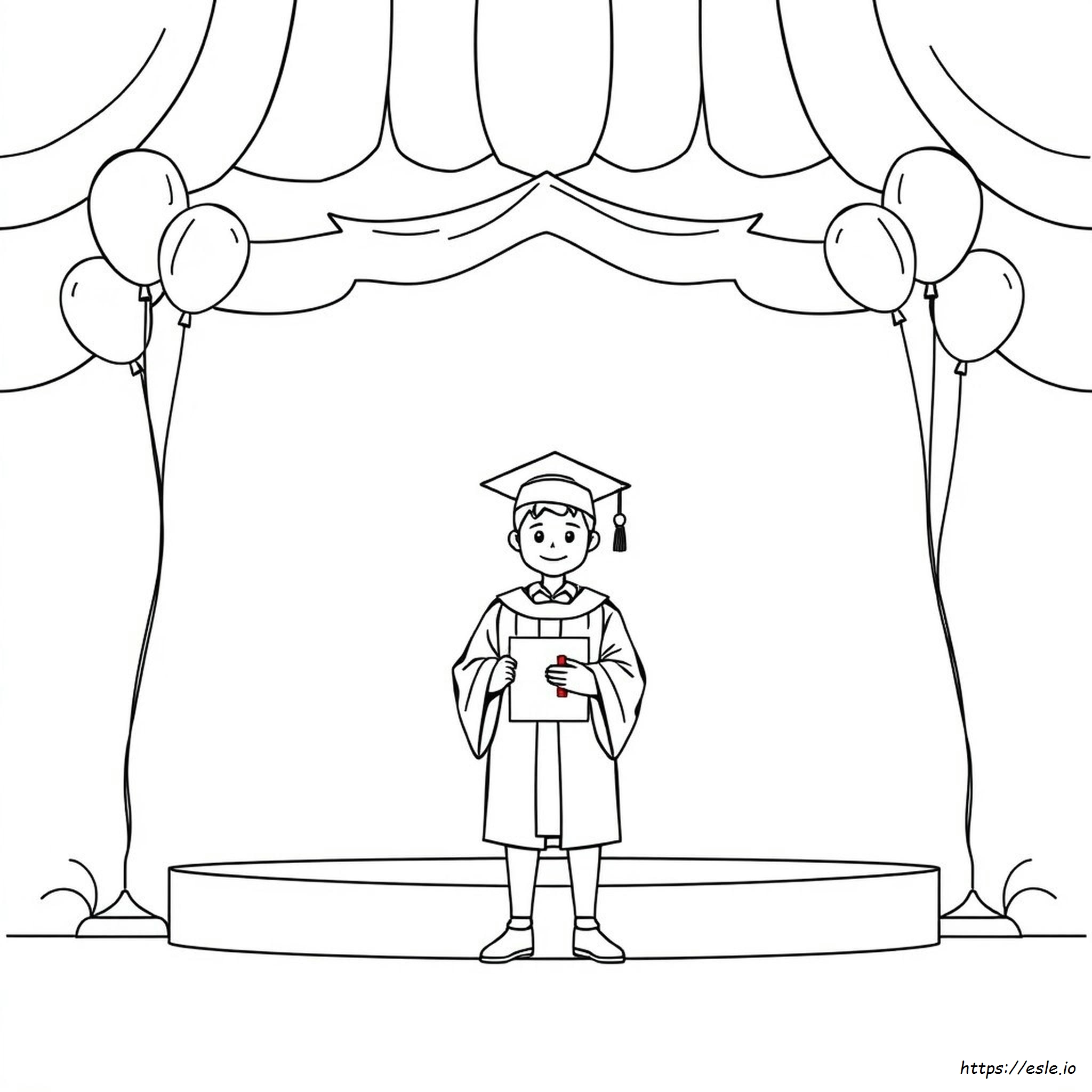 Free Coloring Pages For Graduation