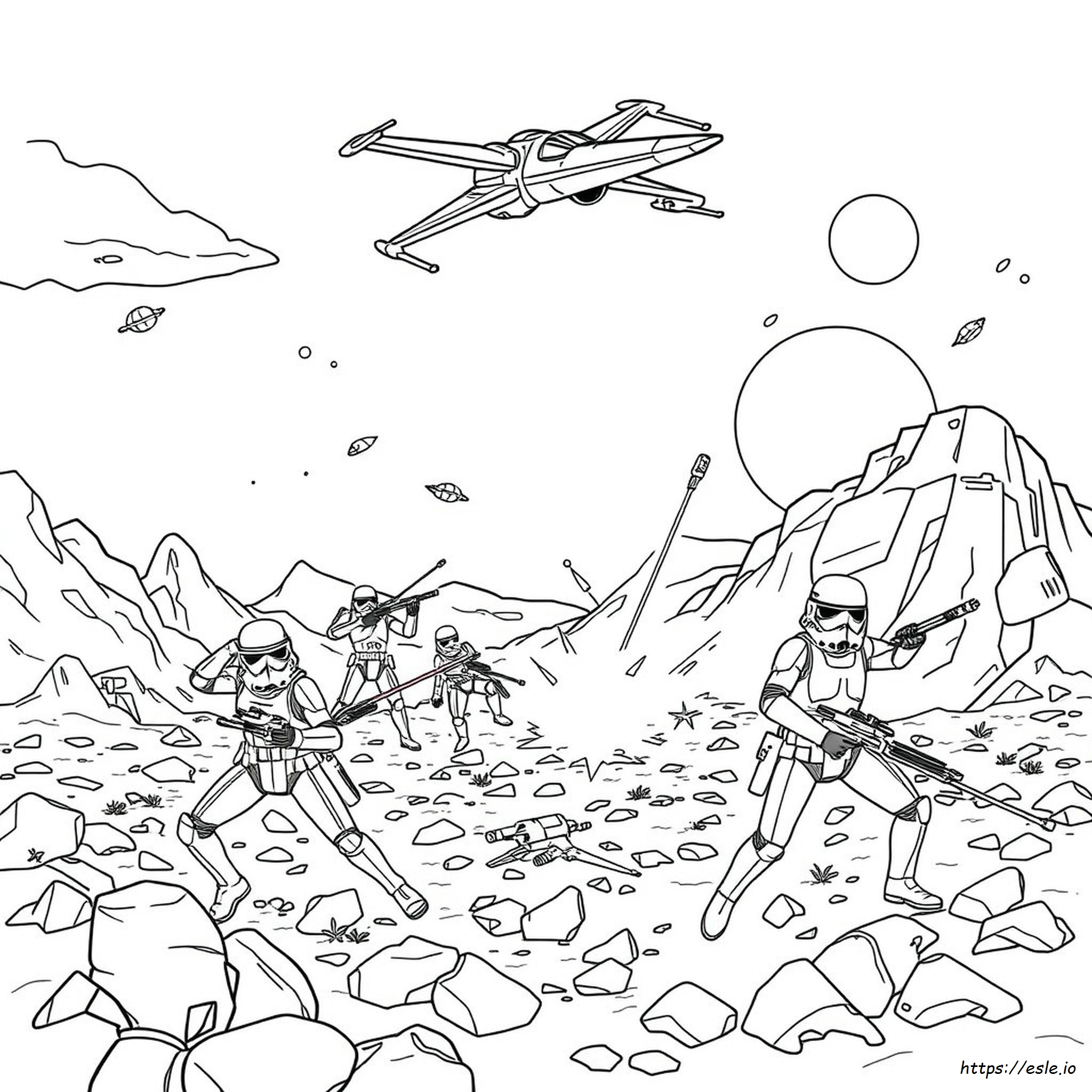 Pagina Da Colorare Star Wars Rebels - Disegni Gratuiti