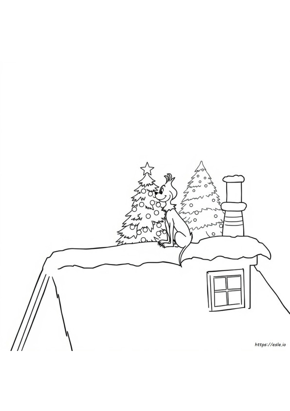 Max From The Grinch Coloring Sheet